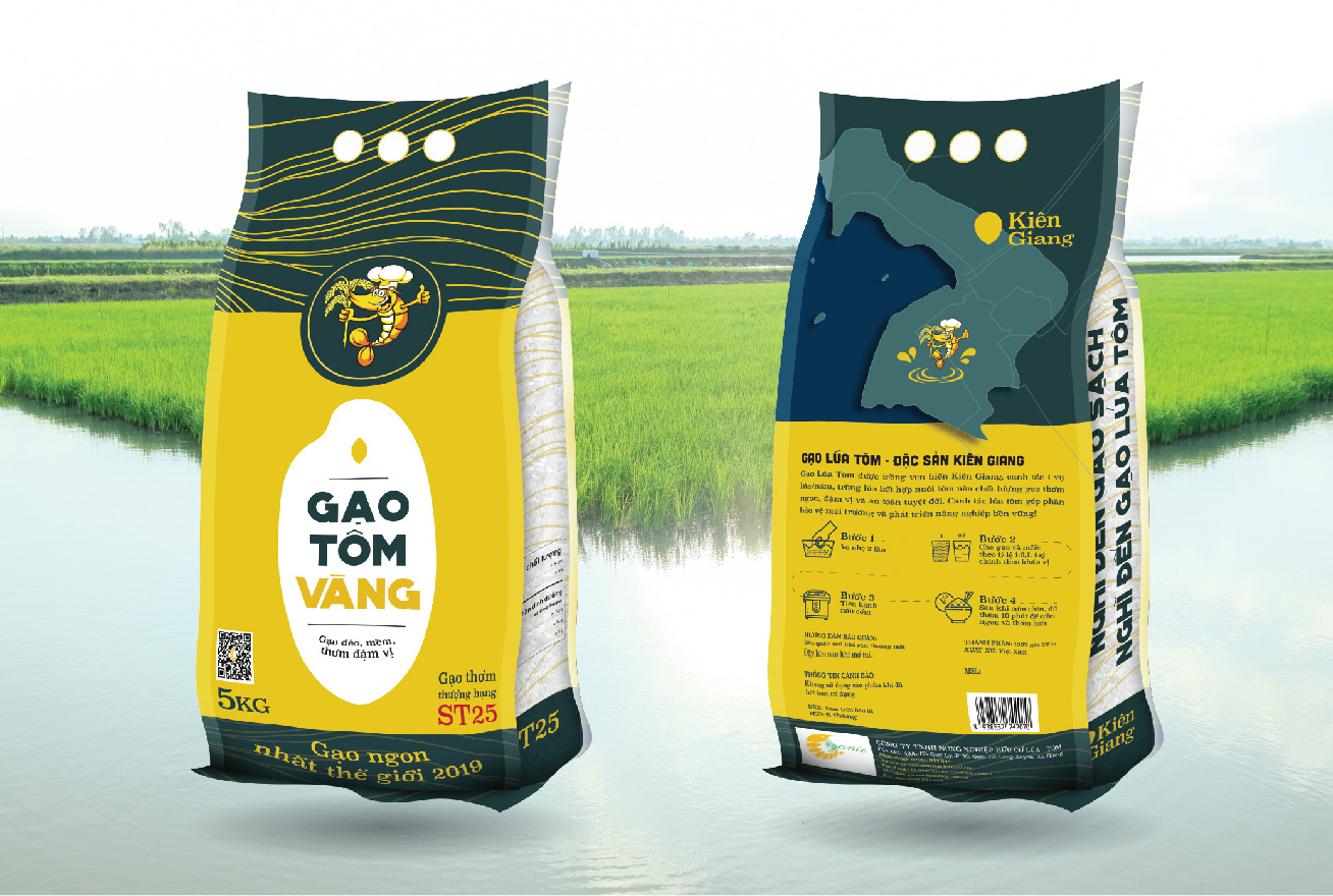 Gạo Tôm Vàng ST25 (5kg)