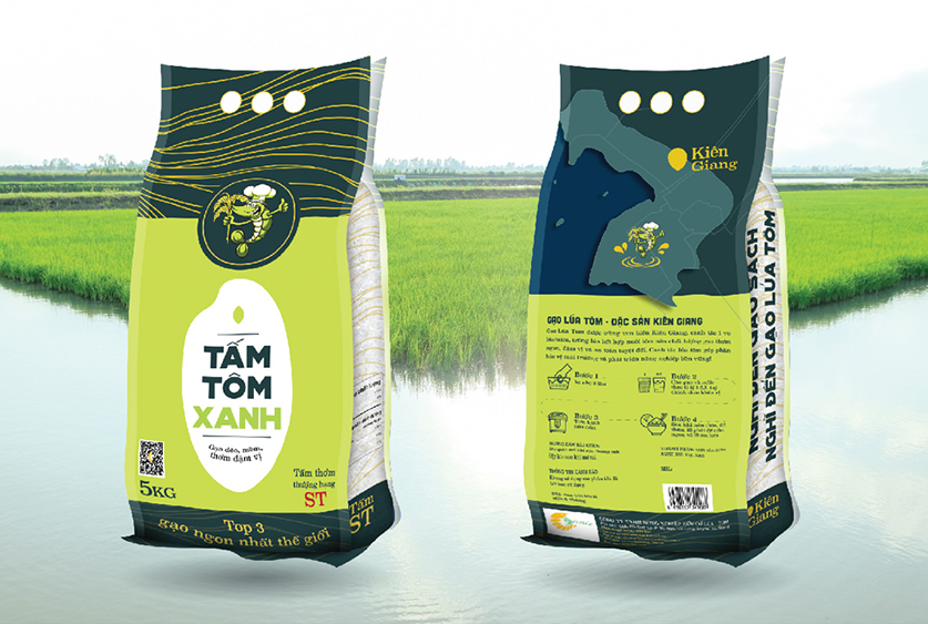 Tấm Tôm Xanh (5kg)
