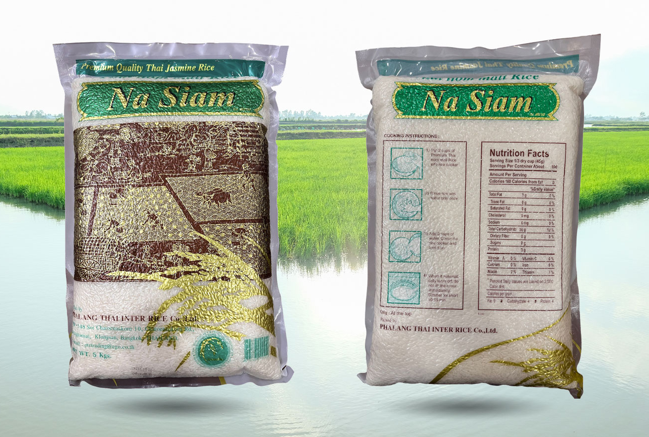 Gạo NA SIAM (THAI HOM MALI) - Túi 5kg